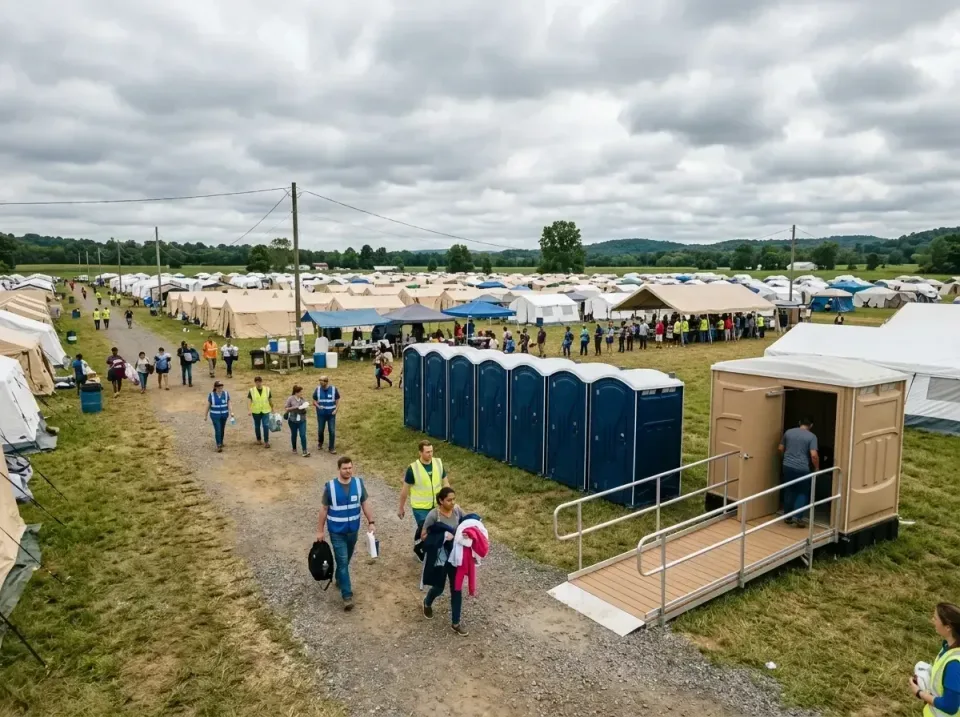 disaster-relief-camp-restrooms-010 — frequently asked questions, Dumpster & Portable Bathrooms Rental in Castle Pines, CO